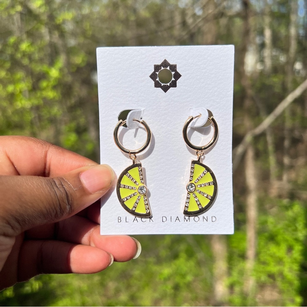 Item 20 - Lime Earrings by Black Diamond